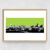 London Skyline (green)
