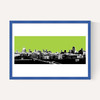London Skyline (green)