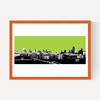 London Skyline (green)
