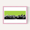 London Skyline (green)