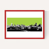 London Skyline (green)