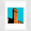 Bow Quarter Wide White Frame