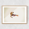 Cat by Jason Ratliff Narrow Oak Frame