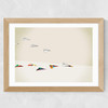 Paper Planes by Jason Ratliff Wide Oak Frame