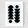 Tropical Medium White Frame