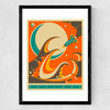 Explore 6 by Jazzberry Blue Medium Black Frame