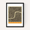 London Map b/w by Jazzberry Blue