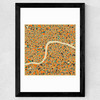 London by Jazzberry Blue Wide Black Frame