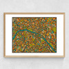 Paris Street Map by Jazzberry Blue