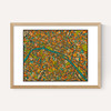 Paris Street Map by Jazzberry Blue