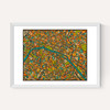 Paris Street Map by Jazzberry Blue
