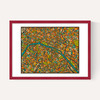 Paris Street Map by Jazzberry Blue