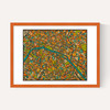 Paris Street Map by Jazzberry Blue