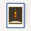 Solar System (brown) by Jazzberry Blue