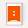 Solar System (orange) by Jazzberry Blue