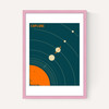 Solar System (blue) by Jazzberry Blue