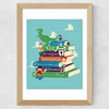 Toy Stories Wide Oak Frame