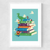 Toy Stories Medium White Frame
