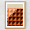 Tri Graphic Wide Oak Frame