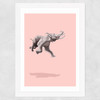Like a Bird - Float by Jason Ratliff Wide White Frame