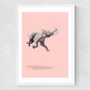Like a Bird - Float by Jason Ratliff Medium White Frame