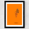 Out in Space - Float by Jason Ratliff Wide Black Frame