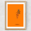 Out in Space - Float by Jason Ratliff Wide Oak Frame