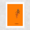 Out in Space - Float by Jason Ratliff Narrow White Frame