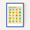 Geometric Formulas by Jazzberry Blue