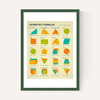 Geometric Formulas by Jazzberry Blue
