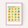 Geometric Formulas by Jazzberry Blue