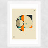 Phi by Jazzberry Blue Wide White Frame