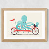 My Red Bike Wide Oak Frame