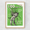 Cricket Narrow Oak Frame