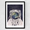 Dreaming of Space Medium Black Frame