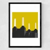Battersea Power Station Medium Black Frame