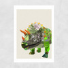 Triceratops Unframed Print