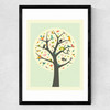 Tree of Life Medium Black Frame