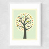 Tree of Life Medium White Frame