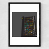 Trellick Tower Medium Black Frame