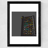 Trellick Tower Wide Black Frame
