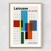 Larousse de Poche Medium Oak Frame