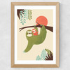 Mama Sloth Wide Oak Frame