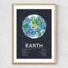 Earth by Tracie Andrews Medium Oak Frame