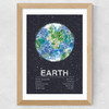 Earth by Tracie Andrews Wide Oak Frame