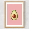 Avocado Wide Oak Frame