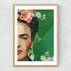 Frida Crop Narrow Oak Frame