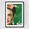 Frida Crop Narrow Black Frame
