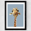 Giraffe Wide Black Frame
