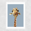 Giraffe Narrow White Frame